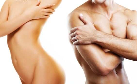 corps homme femme nu